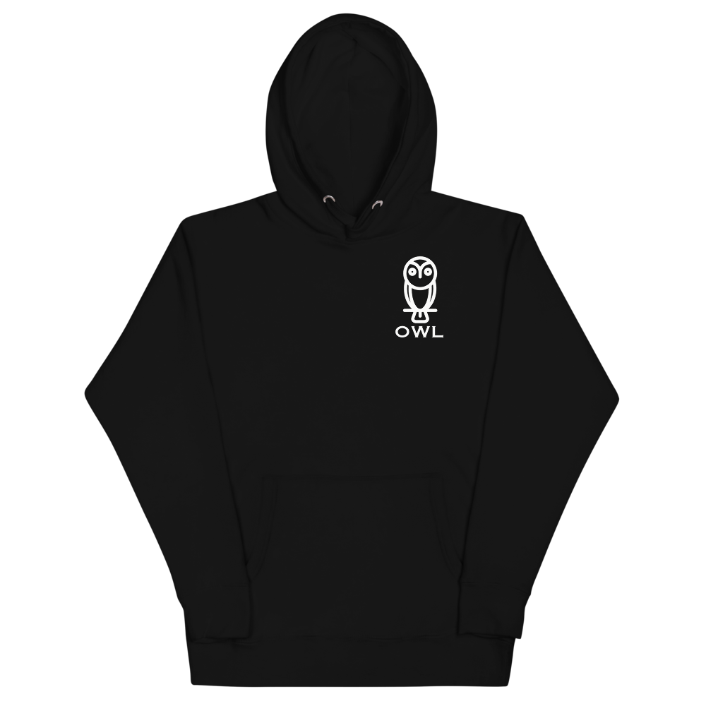 Owl Logo Pullover Hoodie