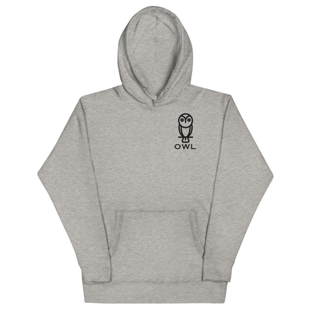 Owl Logo Pullover Hoodie