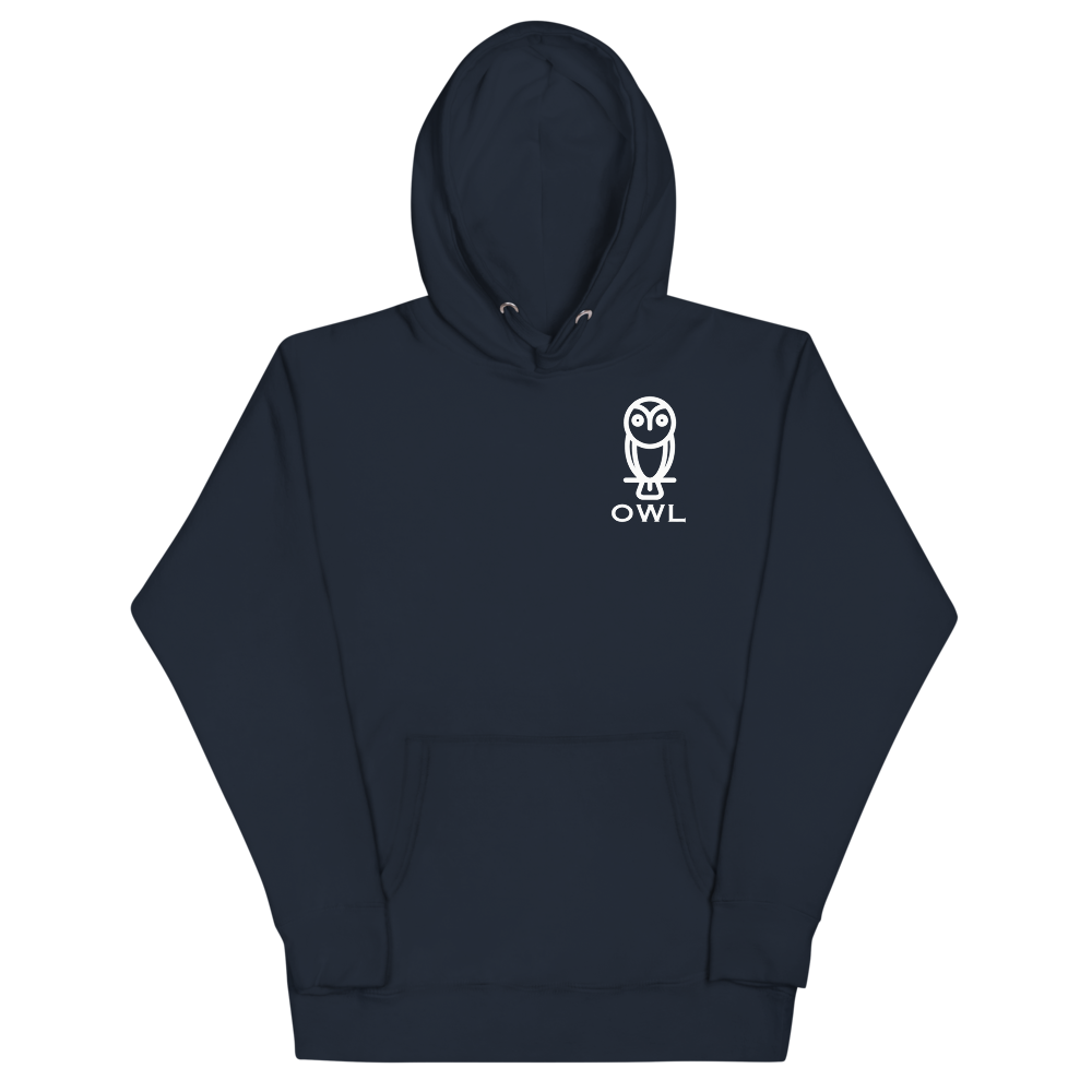 Owl Logo Pullover Hoodie