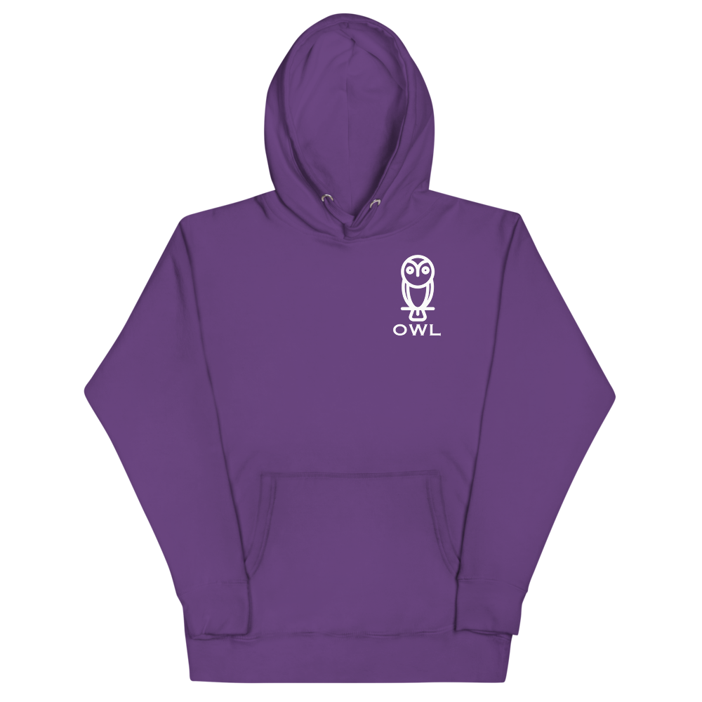 Owl Logo Pullover Hoodie