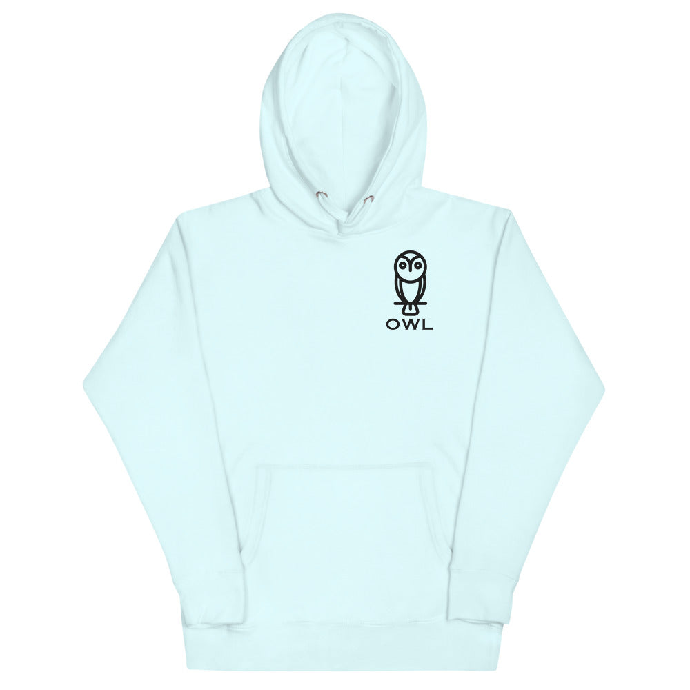 Owl Logo Pullover Hoodie