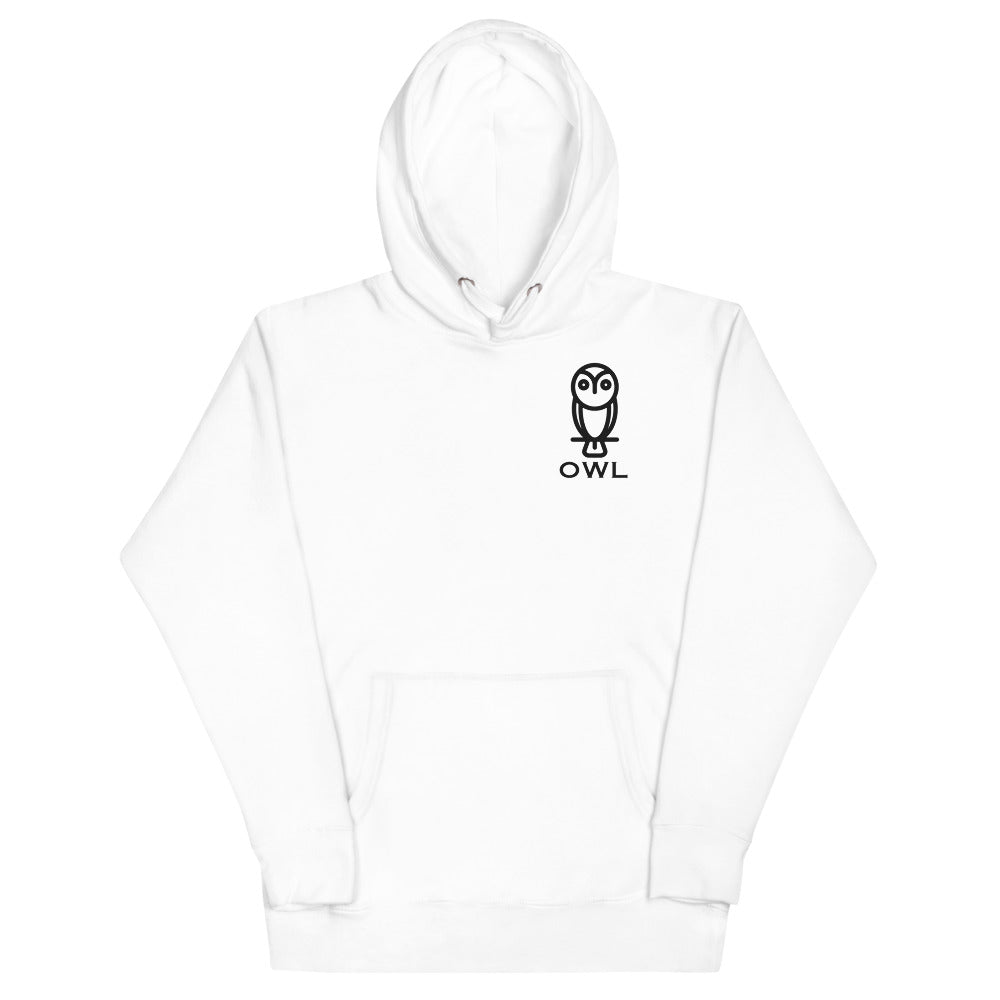 Owl Logo Pullover Hoodie